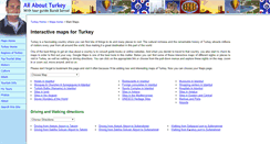 Desktop Screenshot of maps.allaboutturkey.com